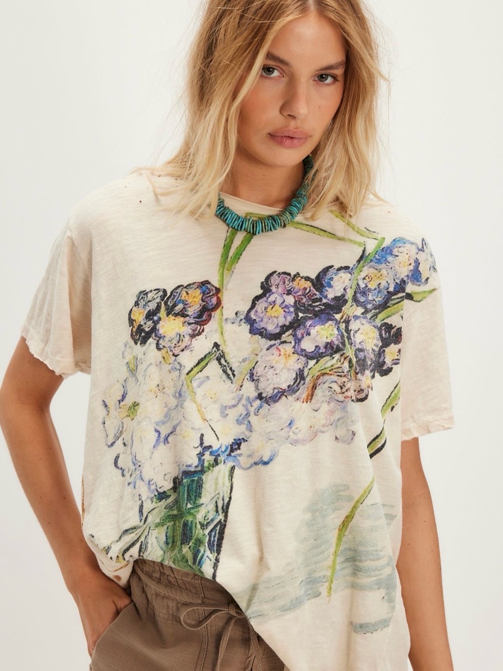 Magnolia Pearl Vincent Still Life Tee NWT OS